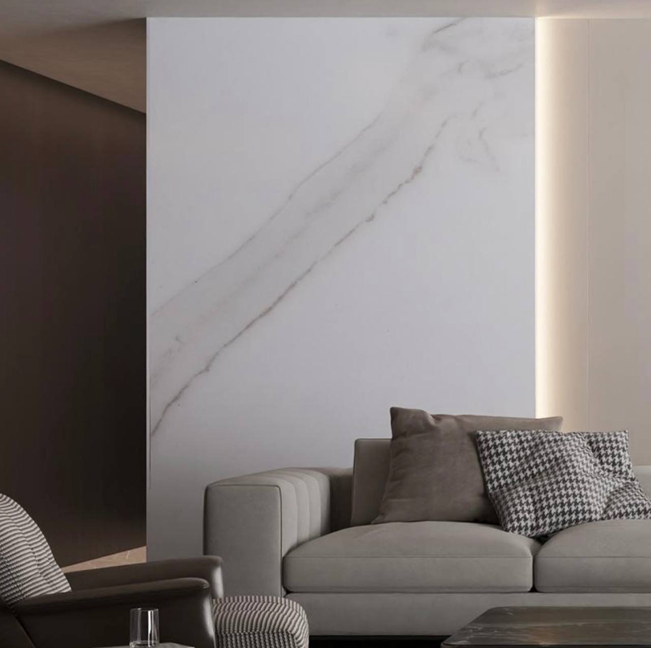 Corian Solid Surface wall application