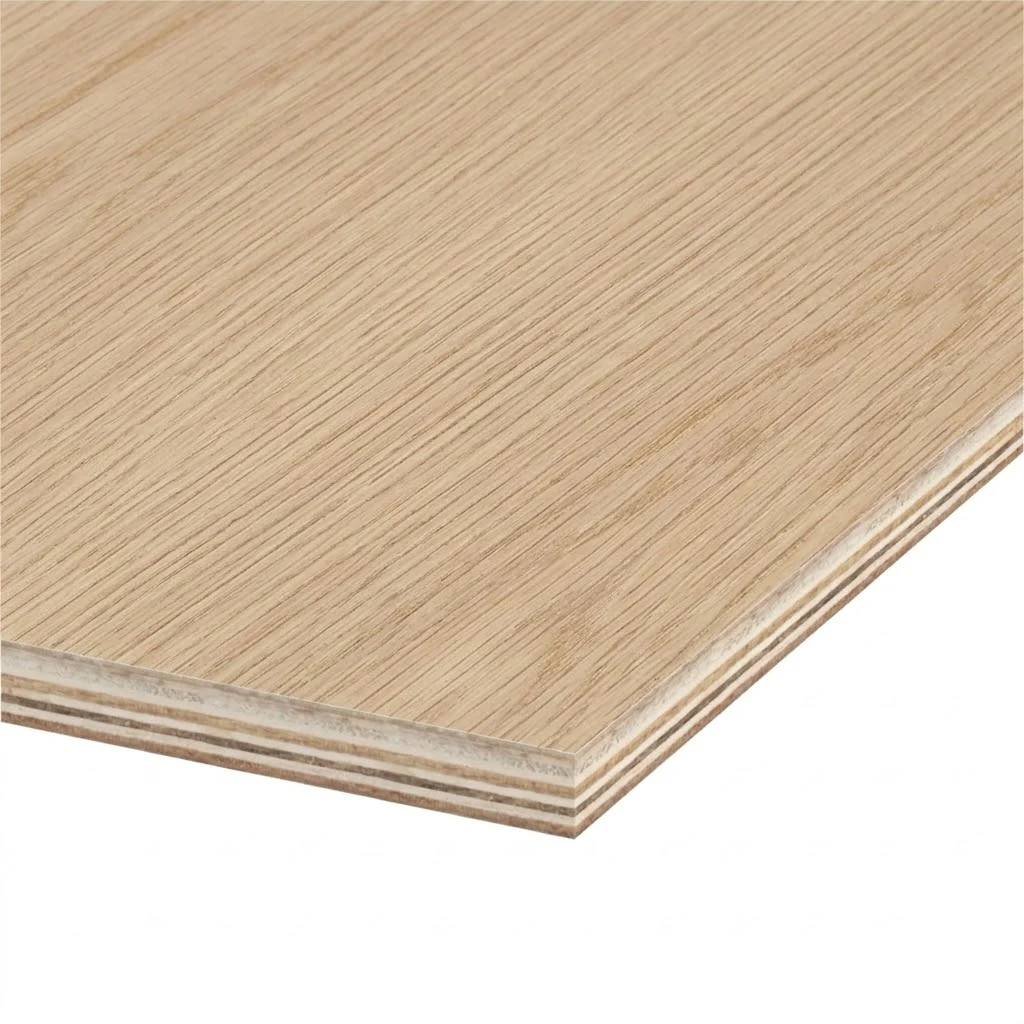 White oak veneer plywood