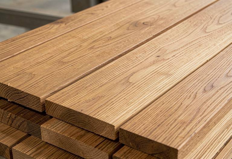 Premium hardwood lumber